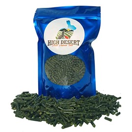 High Desert Timothy Grass Hay Pellets for Rabbits, Guinea Pigs, Chinchillas, and Small Pets
