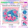 GOUGOUFAFA Dolphin Diamond Art for Kids with Frame- Small Diamond