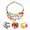 SAFIGLE Pcs Sturdy Material Women's Necklace Boho Style Beaded Necklace