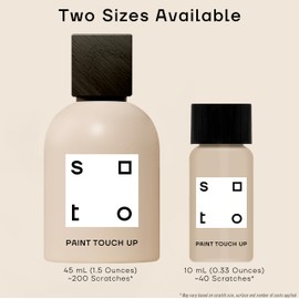 soto White Paint Touch Up, Multi-Surface, Matte Finish (No. 04 White Haze) — 10 Milliliters of Scratch Repair for Furniture, Walls, Cabinets, Trim, Doors, Indoor/Outdoor