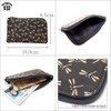 Washoya Indenya Inden Men's Coin Purse, Coin Purse, 1001, Black