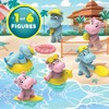 INKEE Fun Beach | 3er Multipack Badebomben Kinder mit Hippo