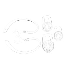 TEHAUX 1set Replacement Ear Hooks and Earbud Gel for Wireless Headset Ergonomic Design Flexible Secure Fit Compatible with Earphones 20pcs