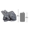 Design Toscano QM7512081 Garden Frog Decorative Object, Grey Stone