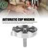 Automatic Cup Washer High Pressure Glass Rinser Press Type Stainless