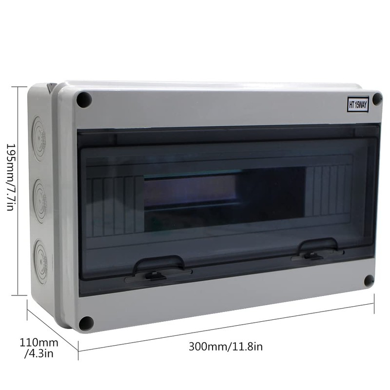 IP65 ABS Waterproof Circuit Breaker Distribution Box Din,ABS 3 Phase