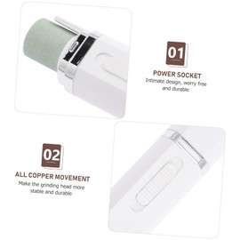 Ipetboom Electric Nail File Drill Manicure Pedicure Polishing Tool Nail Shiner Buffer Block for Home Use