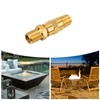 Stanbroil Fire Pit Burners Air Mixture Valve, Solid Brass 1/2"