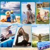 2 Pack Lightweight Thin Beach Towel Oversized 71"x32" Big Extra