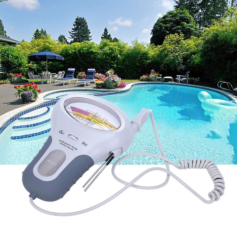 Water Testing Meter Digital LCD Multi-function,PC-102B CL2 Chlorine & PH