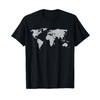International World Flags Flags World Map Boys Girls T-Shirt