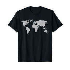 International World Flags Flags World Map Boys Girls T-Shirt