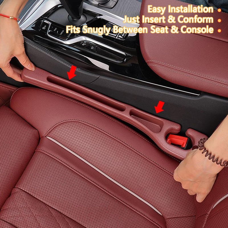 FortiyParts Car Seat Gap Filler Organizer of 2 - No