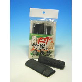 1 bamboo charcoal and 1 bincho charcoal (1 each)