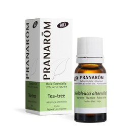 Pranarom Tea Tree BIO 0.3 fl oz (10 ml) (PRANAROM Chemical Type Essential Oil)