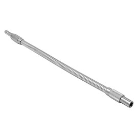 Alnicov 2 Pcs Flexible Extension Screwdriver Drill Bit Shaft Holder Connecting Link for Electronic Drill Screwdriver