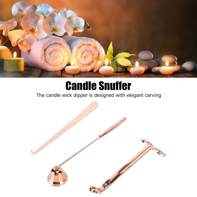 ZLXHDL Candle Wick Trimmer,3pcs Stainless Steel Candle Accessory Set Wick