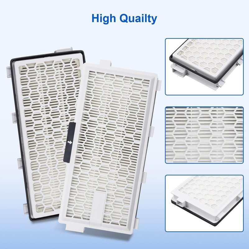 CERO 2 Pack AirClean 50 Replacement Filter Compatible with Miele