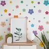 63pcs Flower Wall Stickers for Bedroom, Nursery, Kids Room -