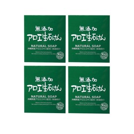Additive-Free Lifestyle Additive-Free Aloe Fresh Soap, 2.8 oz (80 g), Set of 4