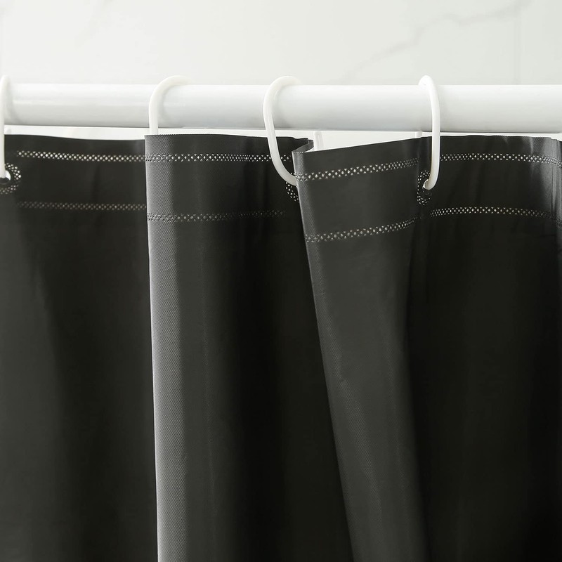 WedDecor Shower Curtains Mould Proof Resistant, Waterproof PEVA Shower Curtain