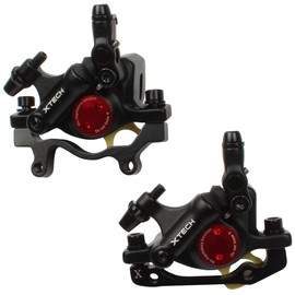 Lixada Hydraulic Brake Disc Brake Disc Brake Bicycle Hydraulic Disc Brakes Aluminum Alloy Front Rear