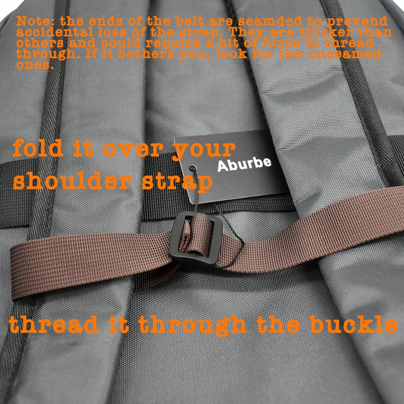 Backpack Chest Strap, Universal Add on Adjustable Sternum Strap, School