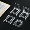 Pack of 24 Acrylic Stand Plastic Plate Stand FOCCTS 6.5