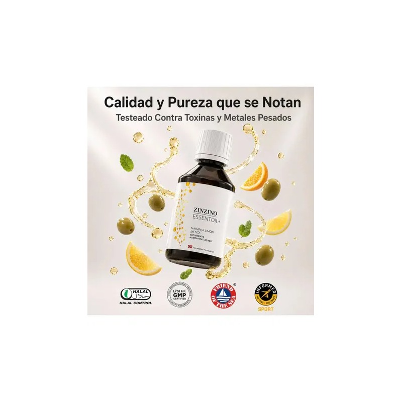 Zinzino | Essentoil+ | Omega 3 Y Vitamina D3 |