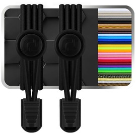 [RJ-Sport] Shoelaces - Rubber No-Tie Shoelaces for Sneakers, Stretchy Shoelaces that Don't Come Undone, Easy Installation, Eliminates the Frustration of Shoelaces Coming Untied, Easy to Put On and
