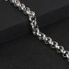 ULLMYYL Unisex Stainless Titanium Steel Chain Bracelet for Men Women