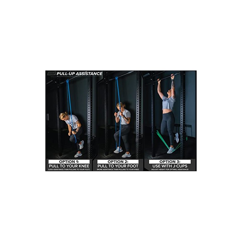 Serious Steel Assisted Pull-Up Bands, Resistance & Stretch Band |
