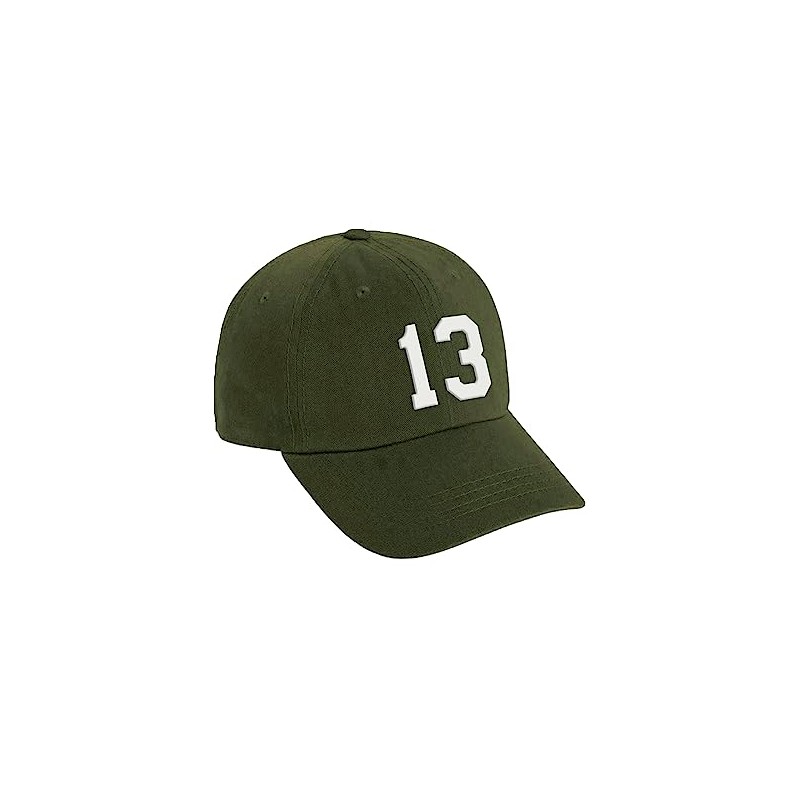 Daxton Custom Team Number Low Profile Adjustable Baseball Dad Hat