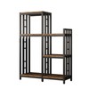 jarrvz 6-Tier Kitchen Bakers Rack, Freestanding Mini Fridge Stand Height