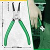 SK 7-Inch Snap Ring Pliers, Internal Circlip Pliers with 90-Degree