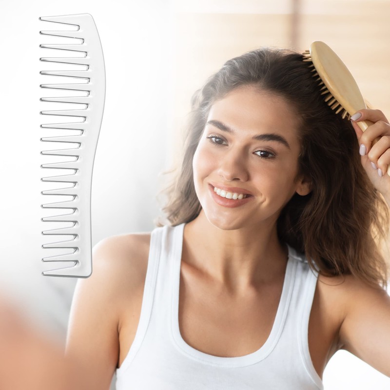 VOCOSTE Wide Tooth Hair Comb Multifunctional Tangle Free Dressing Comb