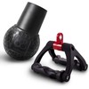 HXD-ERGO Double D Rowing Handle Barbell Attachment Set, Barbell Attachment