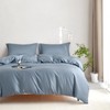 DCSKY Queen Size Tencel Duvet Cover Set 3-Piece - 100%