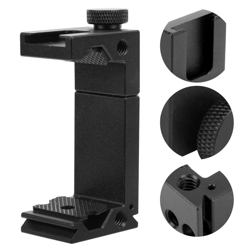 Mobile Phone Clamp for Tripod Mount Adapter Universal Smartphone Holder