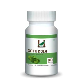 H&C Gotu Kola (Centella Asiatica) Tablets - 350mg, 90 Counts | for Memory and Concentration