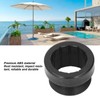 4PCS Pool Umbrella Stabilizer Adapter ABS Pool Umbrella Threaded Adapter