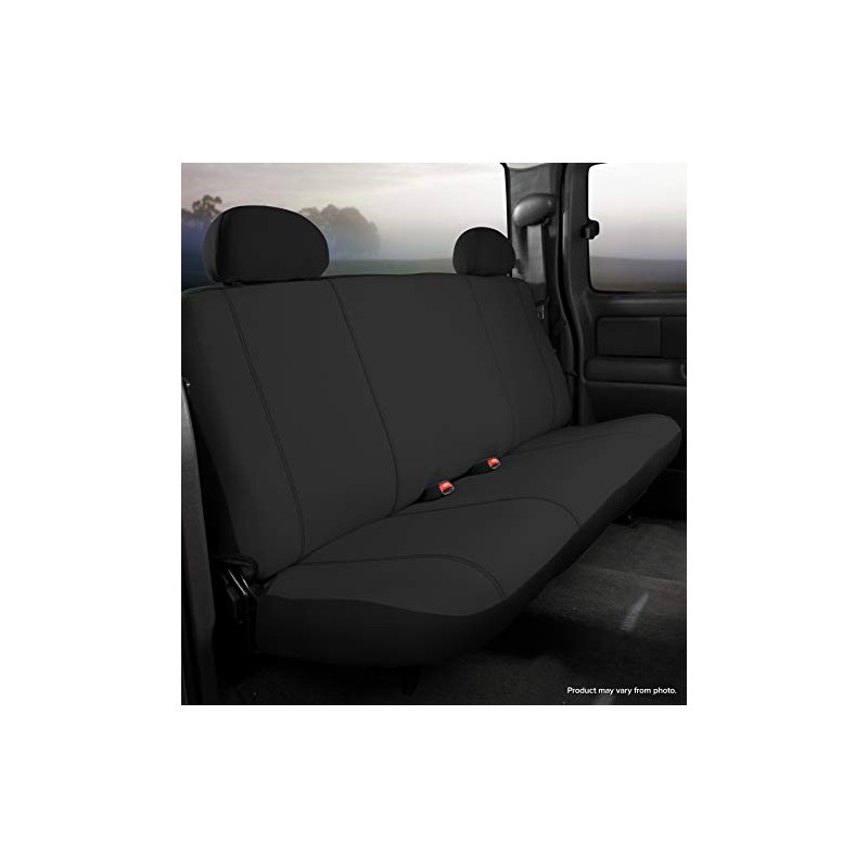 Fia SP82-58 Black Custom Fit Rear Seat Cover Bench Seat