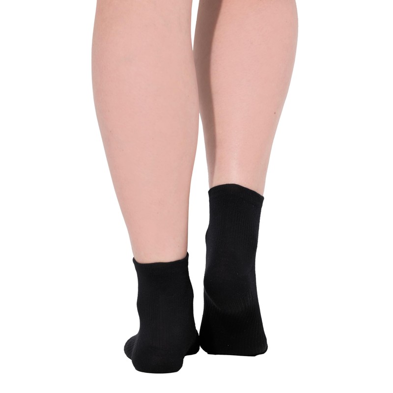 Ulla Popken Ladies Plus Size Plus Size Compression Socks Short