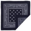 Bandanas grandes 100% algodón Paisley (22 x 22 pulgadas), Azul
