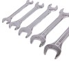 5pc Carbon Steel Metric Open-End Spanner Set - Ratchet MM