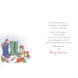 Traditional Christmas Card to Both of You - 9 x 6 inches - Regal Publishing
