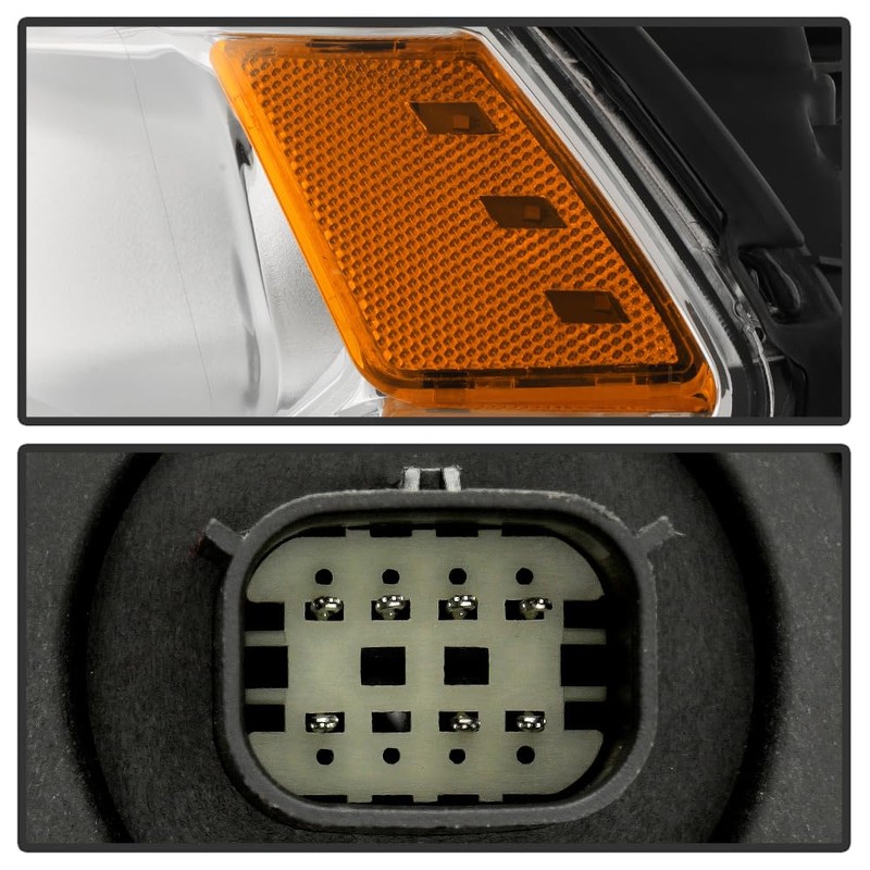 KEEKPO - for 2014-2017 Dodge Durango Chrome Trim Halogen w/o