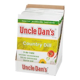 Uncle Dan's California Country Dill | Singles Case – 12 Count (Pack of 1)