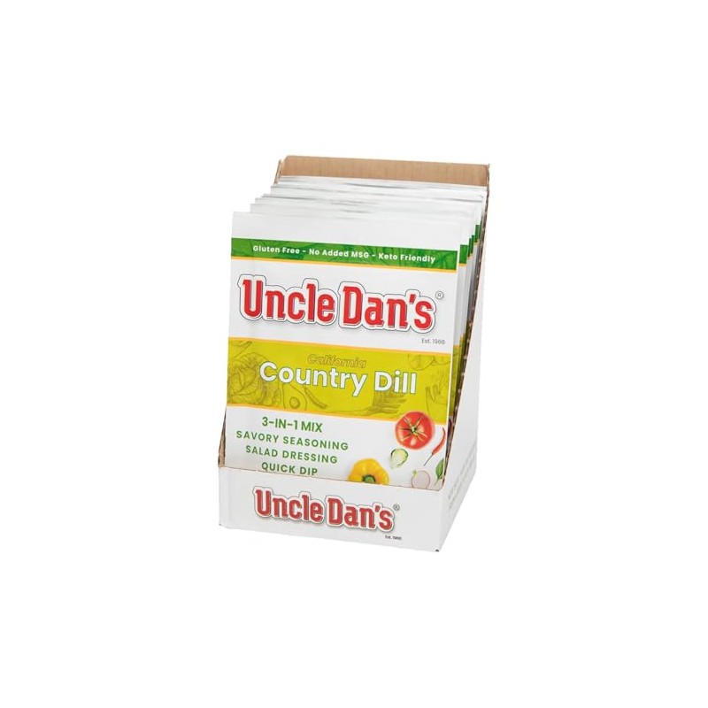 Uncle Dan's California Country Dill | Singles Case – 12