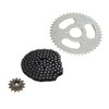 T8F 13T Front Sprocket, Efficient T8F Drive Chain 116 Links